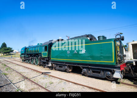 Steam Locomotive of the Cockle Train, Goolwa, South Australia Stock Photo