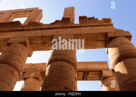 Karnak Temple Luxor Egypt Stock Photo