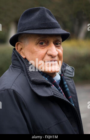 Senior man 80 years, Portrait Stock Photo