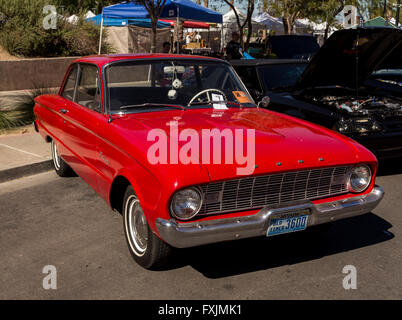 Classic 1960 Ford Falcon two door Stock Photo