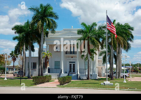 Everglades City Hall, Florida, USA Stock Photo