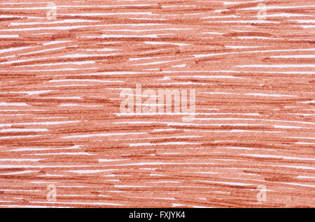 brown  marker doodles on white paper background Stock Photo