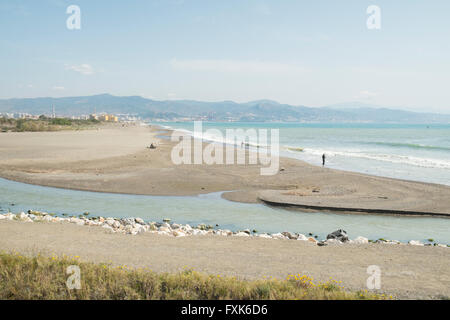 Guadalhorce river. Málaga, Andalusia, Spain Stock Photo