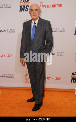 Beverly Hills, CA, USA. 15th Apr, 2016. 15 April 2016 - Beverly Hills, California - Robert Shapiro. Arrivals for the 23rd Annual Race To Erase MS Gala held at Beverly Hilton Hotel. Photo Credit: Birdie Thompson/AdMedia Credit:  Birdie Thompson/AdMedia/ZUMA Wire/Alamy Live News Stock Photo