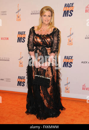 Beverly Hills, CA, USA. 15th Apr, 2016. 15 April 2016 - Beverly Hills, California - Barbara Davis. Arrivals for the 23rd Annual Race To Erase MS Gala held at Beverly Hilton Hotel. Photo Credit: Birdie Thompson/AdMedia Credit:  Birdie Thompson/AdMedia/ZUMA Wire/Alamy Live News Stock Photo