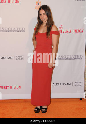 Beverly Hills, CA, USA. 15th Apr, 2016. 15 April 2016 - Beverly Hills, California - Ally Hilfiger. Arrivals for the 23rd Annual Race To Erase MS Gala held at Beverly Hilton Hotel. Photo Credit: Birdie Thompson/AdMedia Credit:  Birdie Thompson/AdMedia/ZUMA Wire/Alamy Live News Stock Photo