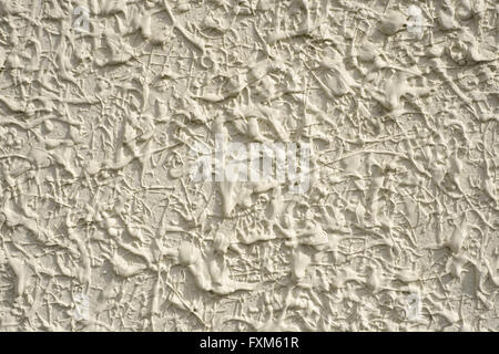 textured surface with white plastic paint Stock Photo
