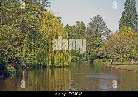 Chiswick House, By Lake London, England Stock Photo - Alamy