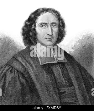 Nicolas-Hubert Mongault, 1674-1746, a French ecclesiastic and writer Stock Photo