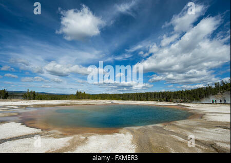 Yellowstone National Park, Wyoming, United States Stock Photo