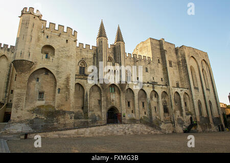 The Palais des Papes, Avignon, France Stock Photo