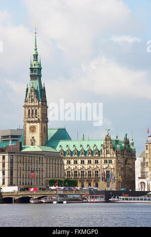 Hamburg City Hall, Hamburg, Germany Stock Photo