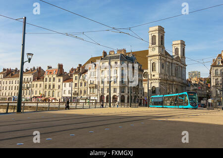City View of Besancon, France Stock Photo