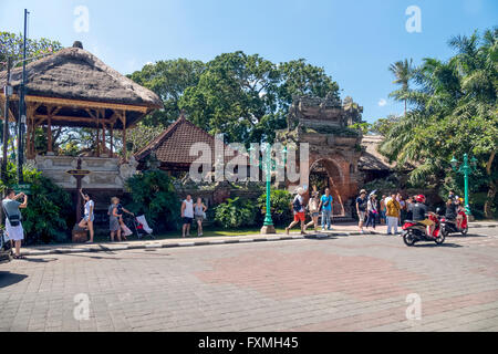 Ubud Palace, Ubud, Bali, Indonesia Stock Photo