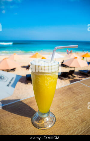 Fresh Orange Juice, Uluwatu, Bali, Indonesia Stock Photo