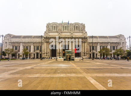 Milano Centrale Railway Station, Milan, Italy Stock Photo