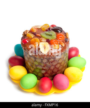 Traditional Easter cake Stock Photo