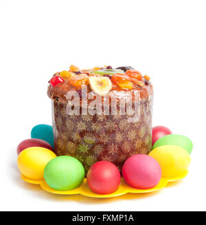 Traditional Easter cake Stock Photo