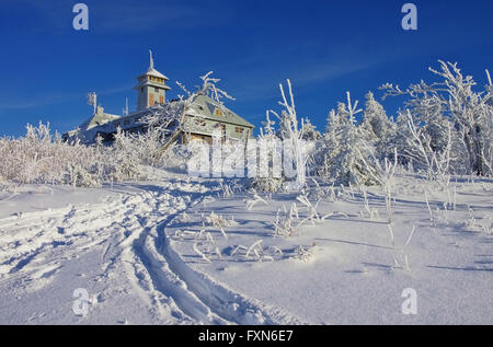 Fichtelberg - mountain Fichtelberg 02 Stock Photo