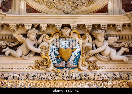 Chapel of Penitents Gris, Aigues Mortes, Gard,France Stock Photo