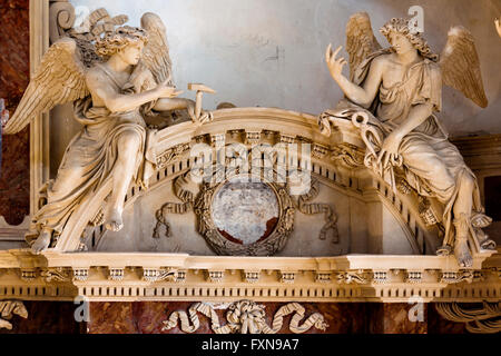 Chapel of Penitents Gris, Aigues Mortes, Gard,France Stock Photo