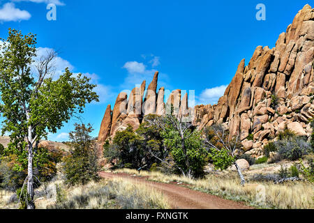 East Side of Watson Lake, Prescott, Arizona, USA situated in Boulders called Point of Rocks Stock Photo