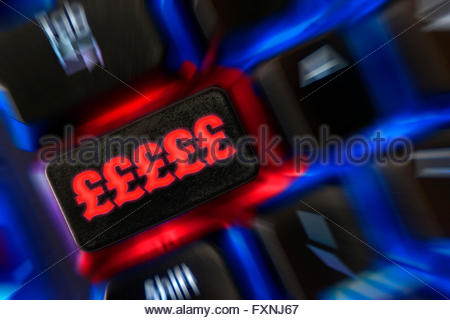 Forex trader keyboard
