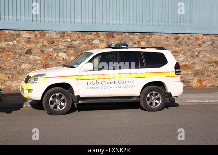 Irish coast guard rescue vehicle Stock Photo