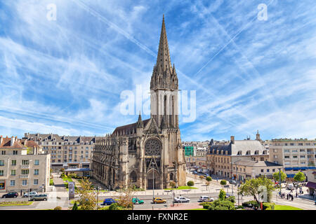 Church of Saint-Pierre in Caen, Normandy, France Stock Photo