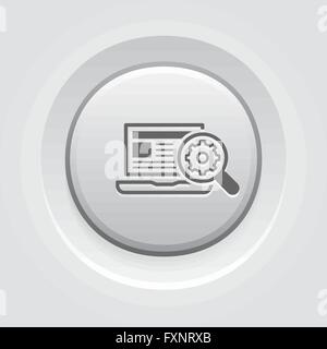 Search Optimization Icon Stock Vector