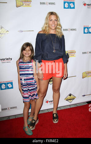 Los Angeles, CA, USA. 17th Apr, 2016. 17 March 2016 - Los Angeles, California - Busy Philipps with daughter Birdie Leigh Silverstein. Milk   Bookies 7th Annual Story Time Celebration held at the California Market Center. Photo Credit: AdMedia Credit:  AdMedia/ZUMA Wire/Alamy Live News Stock Photo