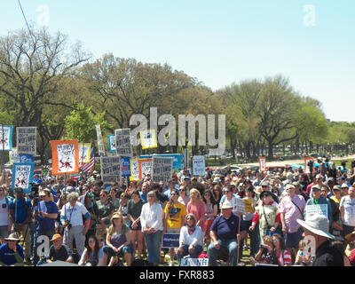 Washington, DC, USA. 17th April 2016-Day 2 of Democracy Awakening Rally ...