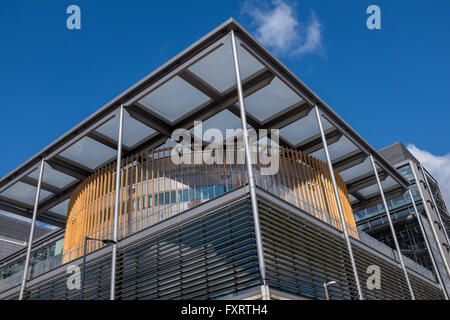 Brent Civic Center building, London, with the Wembley Library Stock Photo