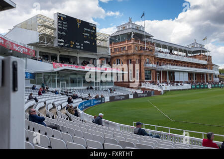 The Victorian Pavilion at Lord's cricket ground Stock Photo