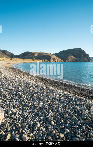 Calm waters of Las Negras Beach, Cabo de Gata, Spain Stock Photo