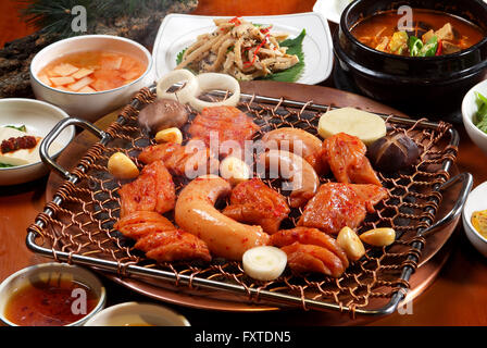 Korean Foods V3 Stock Photo