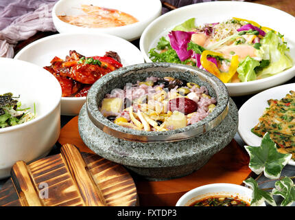 Korean Foods V3 Stock Photo