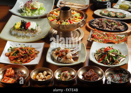 Korean Foods V3 Stock Photo