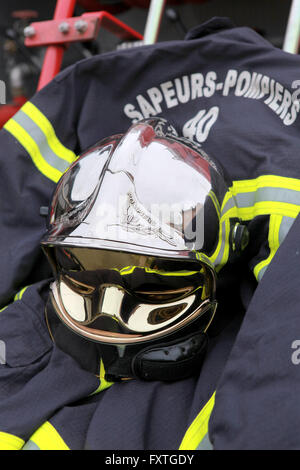 Fire-fighter's outfit Stock Photo