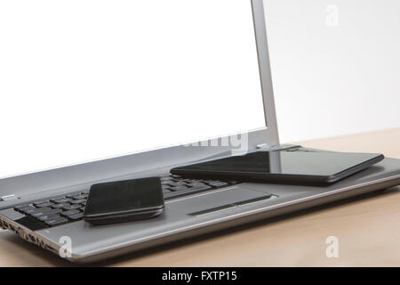Fluid web design Stock Photo