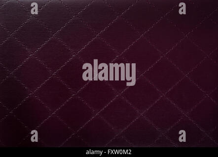 Blank Speech Bubble on Brown leather Background Stock Photo