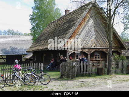 Freilichtmuseum, Ochla , Zielona Gora, Polen Stock Photo