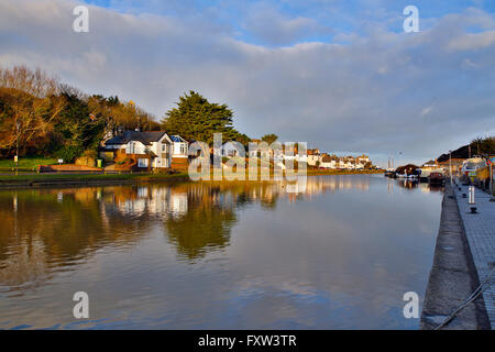 Bude Canal; Cornwall; UK Stock Photo