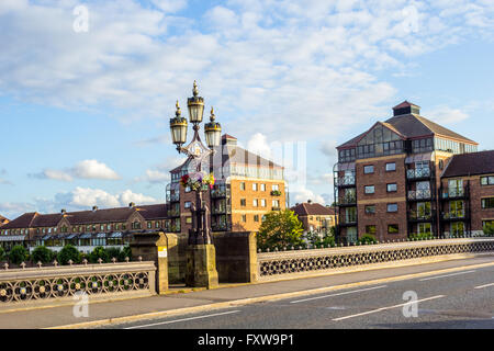 Old, historical architecture in York, North Yorkshire, England, UK Stock Photo