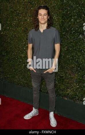 Los Angeles, California, USA. 17th Apr, 2016. 17 April 2016 - Los Angeles, California - Kyle Allen. John Varvatos 13th Annual Stuart House Benefit. Photo Credit: Sammi/AdMedia © Sammi/AdMedia/ZUMA Wire/Alamy Live News Stock Photo