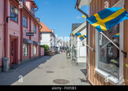 Sigtuna - the oldest town in Sweden Stock Photo