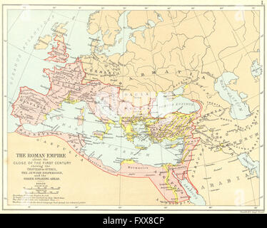 Roman empire map 1st century hi-res stock photography and images - Alamy