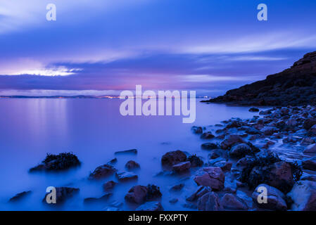 Ladye Bay and Ladye Point on the Severn Estuary, Clevedon, North ...