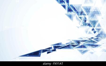 Abstract vector background. Futuristic technology style. Elegant background for business tech presentations. Stock Vector