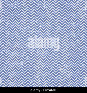 seamless pattern with vintage, geometric ornament over distressed surface texture. vector, zigzag style retro background design. Stock Vector